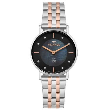 Imagem de Relógio Technos Feminino Slim Bicolor - 2025luc-1a 2025luc-1a