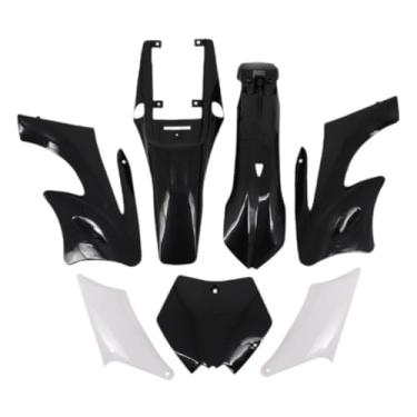 Imagem de QccHieUs Kits de Carenagem de para-lama Substitui Acessórios de Desempenho Premium Fáceis de Instalar Peças de Reposição, Preto