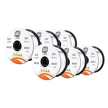Imagem de SÜA® - ER4043 – Fio de solda de alumínio MIG – 6 colheres