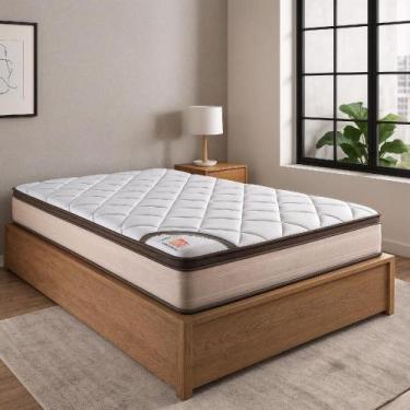 Imagem de Colchão Colorado King Molas Ensacadas 193x203x26 Bom Pastor