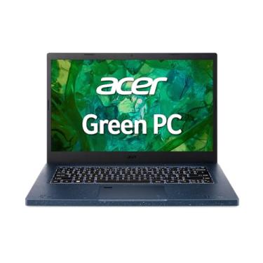 Imagem de acer Pc Aspire Vero Av14-52P-55N4 Intel Evo Green, Tela Ips Fhd De 14" 100% Srgb, Intel Core I5-1335U, Placa De Vídeo Intel Iris Xe, Lpddr4X De 8 Gb, Ssd De 512 Gb Gen 4, Wi-Fi 6E Killer, Materiais