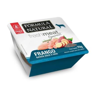 Imagem de Patê Fórmula Natural Gourmet Cães sabor Frango 70 g - FORMULA NATURAL
