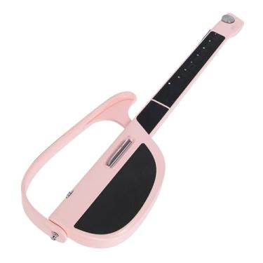 Imagem de Guitarra Inteligente Sem Cordas C1, Guitarra Dobrável Automática Com Bolsa de Armazenamento para Viagem para Banda de um Homem, para Adultos e Adolescentes (PINK)