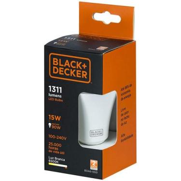 Imagem de Lampada Led Bulbo 15W Black+Decker - Black-decker