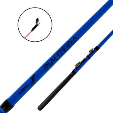 Imagem de Vara de Pesca Para Molinete Piauzeira 2 Partes - Deyu, Azul