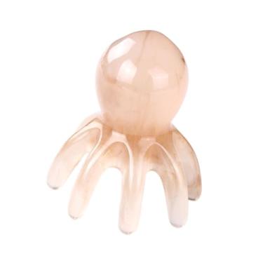 Imagem de KiBcsLic Pente de massagem de polvo, ferramenta de ponta, massagem doméstica no couro cabeludo, ferramenta de meridianos para raspagem de tecidos profundos em, Tolet