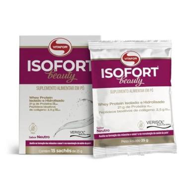 Imagem de Isofort Beauty - 15 Sachês 25g Neutro - Vitafor
