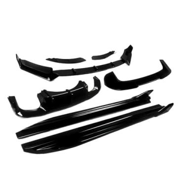 Imagem de Kit de carroceria dianteiro e traseiro para SUV BMW F85 X5M M Sport 2014-18, spoiler lateral e saia