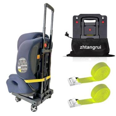 Imagem de Assento de carro Dolly Zhtangrui para viagens de aeroporto com alça am