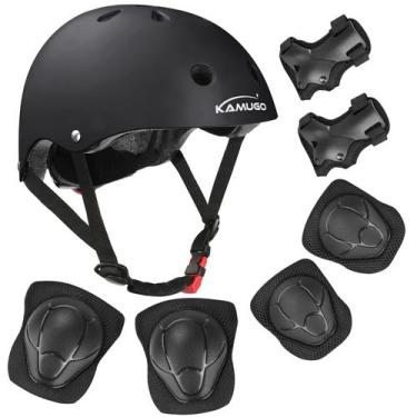 Imagem de Capacete de bicicleta KAMUGO Kids Toddler 2-8 anos ou mais equipamento