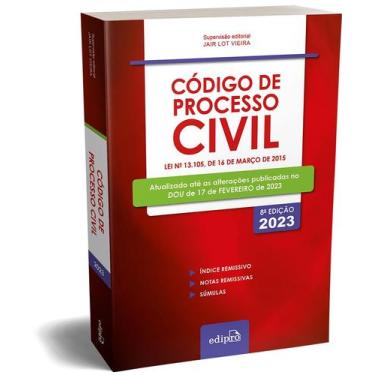 Imagem de Livro - Código de Processo Civil 2023