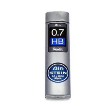Imagem de Pentel -grafite Ain Stein 0,7mm H B - Tubo Com 40 Grafites
