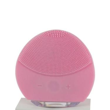 Imagem de Esponja Limpeza Facial Esfoliante Massageador Rosto - Rosa - Original