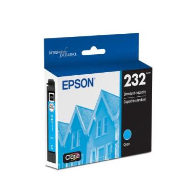 Imagem de Cartucho de tinta Epson T232 Cyan de capacidade padrão (pacote com 2)