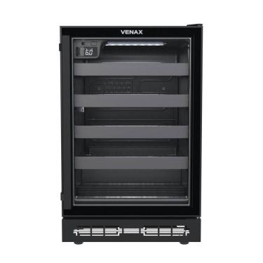 Imagem de Adega de Vinhos de Embutir Venax 24 Garrafas Preto