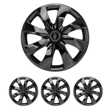 Imagem de Jogo Calota Aro 14 Prime Black Preto Elitte Ka Fiesta Focus Courier Escort + Selo Resinado