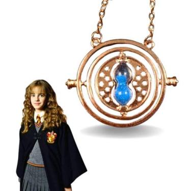 Imagem de Colar Vira Tempo Hermione - Acessório Geek Harry Potter - Bicudos Aces