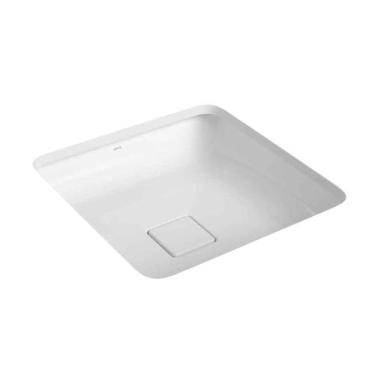 Imagem de Cuba De Embutir Quadrada Slim 35c35c13cm Branco L.31030.17 - Deca - DE
