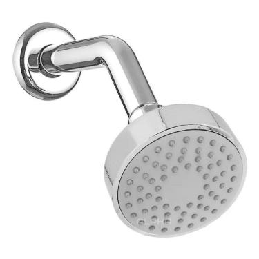 Imagem de 2X Ducha Chuveiro Aquecedor Solar Gás Flatt Redondo Articula