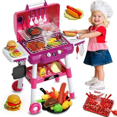 Imagem de Toy Grill Kimicare com luz, som e efeito de fumaça 4-8 anos