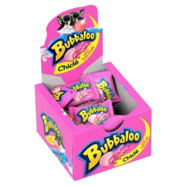 Imagem de Chiclete Bubbaloo Caixa 300g C/60 Unidades Sabores