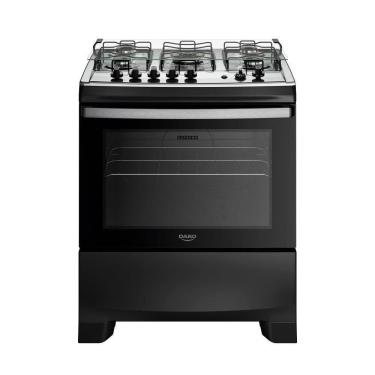 Imagem de Fogão 5 Bocas Dako Supreme Mesa de Inox e Timer Bivolt - Preto