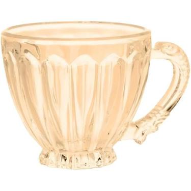 Imagem de Xícara Itália Âmbar em Vidro 200ml - LANTY (KE HOME)