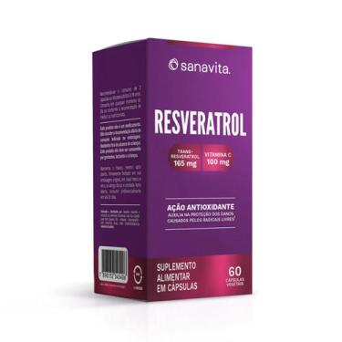 Imagem de Resveratrol Sanavita 60 Cápsulas