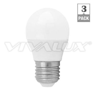 Imagem de Luzes do ponto de inundação 3 pack lux cameo led mini globo clássico g