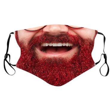 Imagem de 1pc boca para proteção contra poeira máscara facial engraçada máscara 