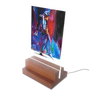 Imagem de Abajur e luminária decoração Michael Jackson 2 - Visaoled