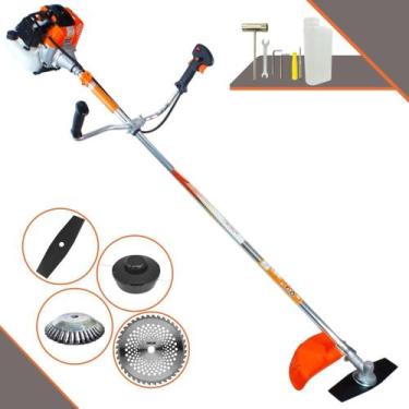 Imagem de Roçadeira Multifuncional Vulcan VR430S À Gasolina Motor 2T 43cc 1,7HP 