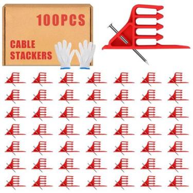 Imagem de Cabo múltiplo Cable Staples Hedday compatível com clipes Romex 100P