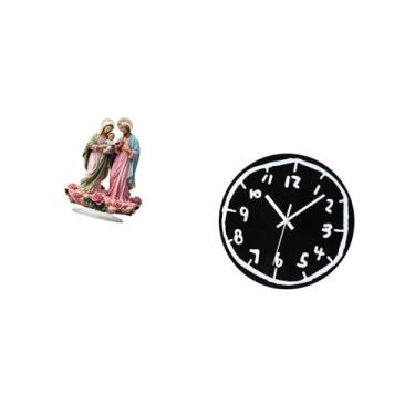 Imagem de Vaveren Decoração de Mesa E Relógio de Parede em Acrílico, Ornamento Moderno E Minimalista, Relógio Decorativo de Mesa E Parede Exclusivo para Casa, Escritóri