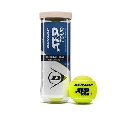 Imagem de Bola de Tênis Dunlop ATP Regular Duty - 1 Tubo-Unissex
