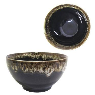 Imagem de Tigela Cumbuca De Porcelana Bowl Borda 500Ml