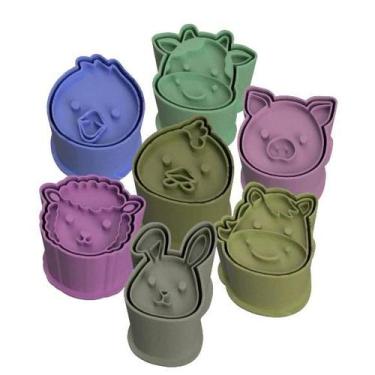 Imagem de Ejetor Modelador Para Doces FAZENDINHA ANIMAIS ZOOLOGICO Brigadeiros D