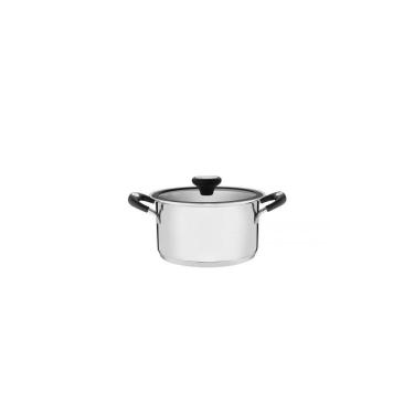Imagem de Caçarola Funda Tramontina Solar Silicone Em Aço Inox Com Fundo Triplo 20 Cm 3,6 L Tramontina
