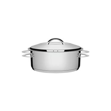 Imagem de Caçarola Aço Inox 2 Alças Solar Tramontina