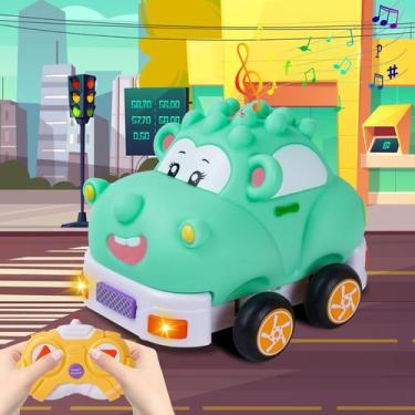 Imagem de Carro de controle remoto Hiitytin RC Race Car para crianças de 2 a 4 a