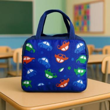 Imagem de Bolsa Termica Infantil - Lancheira Escolar menino e menina - dcarte