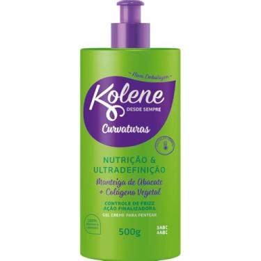 Imagem de Creme Pentear Kolene Curvaturas Manteiga De Abacate+Colageno Vegetal 500G