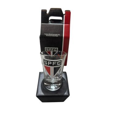 Imagem de Copo de Vidro 60ml Tricolor Shot Torcedor 