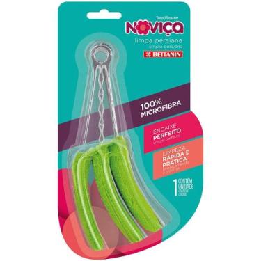 Imagem de Limpa Persiana de Microfibra Noviça Bettanin Encaixe Perfeito Limpeza 
