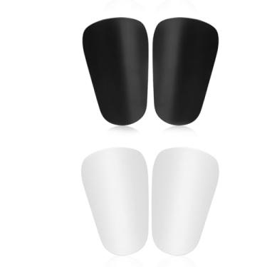 Imagem de 4 mini caneleiras de futebol, equipamento de proteção leve para todas as idades