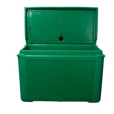 Imagem de Caixa Térmica Polietileno Plástica Vermelha 120 Litros Zero Grau (Verde)