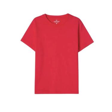 Imagem de Camiseta Básica Infantil Hering Vermelho-Masculino