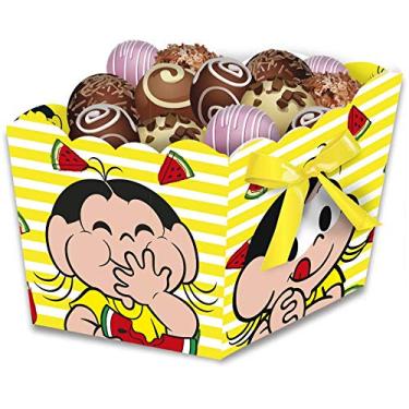 Imagem de Cachepot Médio Magali Melancia Festcolor Vermelho/Amarelo