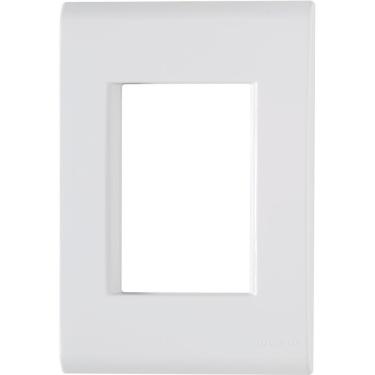 Imagem de Kit 12 Placa 3 Postos Juntos 4x2 Tramontina Liz Branca