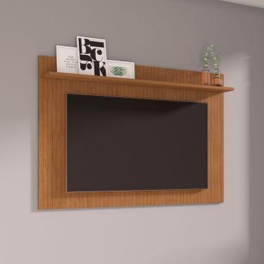 Imagem de Painel Para Tv 60 Polegadas Siena Frisado 1,60 Baixo Cedro